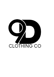 9D CLOTHING CO logo