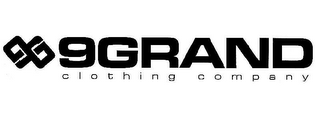 9G 9GRAND CLOTHING COMPANY logo
