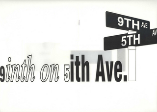 9INTH ON 5IFTH AVE.  9TH AVE 5TH AVE logo
