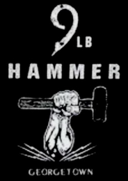9LB HAMMER GEORGETOWN logo