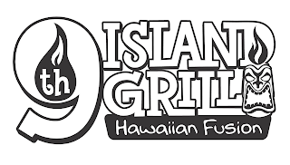 9TH ISLAND GRILL HAWAIIAN FUSION logo