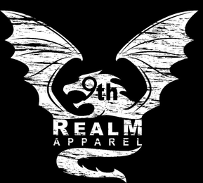 9TH REALM APPAREL WITH A DRAGON logo
