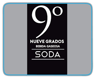 9º NUEVE GRADOS BEBIDA GASEOSA SODA logo