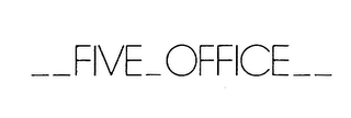 __ __FIVE__ OFFICE__ __ logo