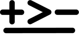 +)-___ logo