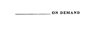 __________ON DEMAND logo
