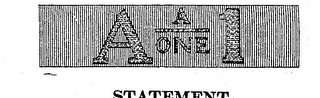 A 1 A ONE logo