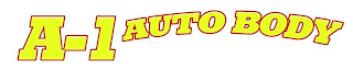 A-1 AUTO BODY logo