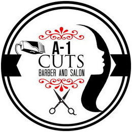 A-1 CUTS BARBER AND SALON logo