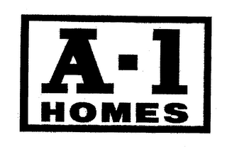 A - 1 HOMES logo