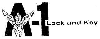 A-1 LOCK AND KEY logo