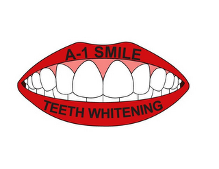 A-1 SMILE TEETH WHITENING logo
