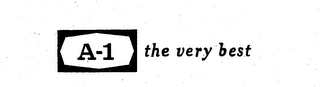 A-1 THE VERY BEST logo