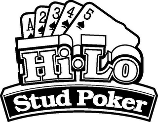 A 2 3 4 5 HI-LO STUD POKER logo