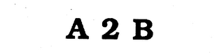 A 2 B logo