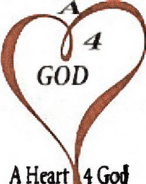 A  4 GOD  A HEART 4 GOD logo