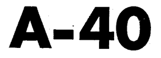 A-40 logo