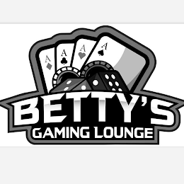 A A A A BETTY'S GAMING LOUNGE logo