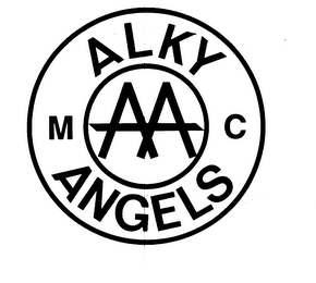 A A AKLY ANGELS MC logo
