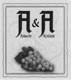 A & A ASBACH AUSLESE logo