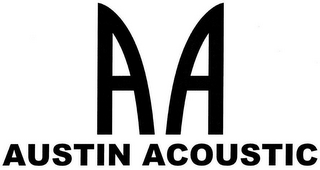 A A AUSTIN ACOUSTIC logo