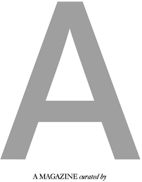 A A MAGAZINE CURATED BY logo