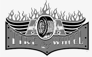 A A TIRE & WHEEL logo