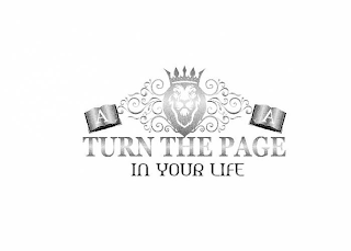 A A TURN THE PAGE IN YOUR LIFE logo