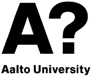 A? AALTO UNIVERSITY logo