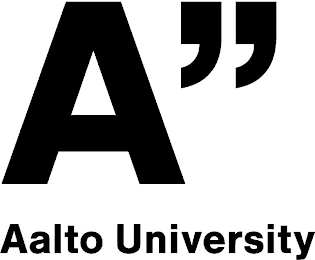 A " AALTO UNIVERSITY logo
