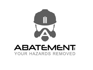 A ABATEMENT INC YOUR HAZARDS REMOVED logo