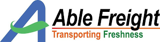 A ABLE FREIGHT TRANSPORTING FRESHNESS