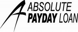 A ABSOLUTE PAYDAY LOAN logo