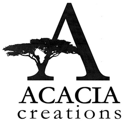 A ACACIA CREATIONS logo