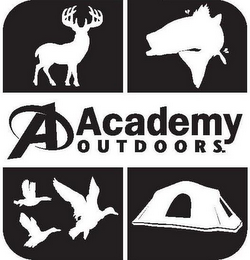 A ACADEMY OUTDOORS logo