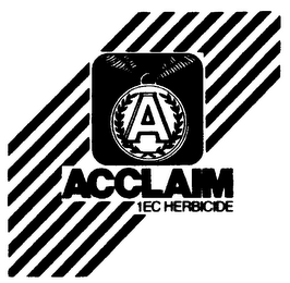 A ACCLAIM 1EC HERBICIDE logo