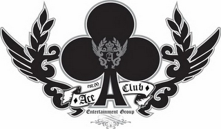 A ACE CLUB EST 99 ENTERTAINMENT GROUP logo
