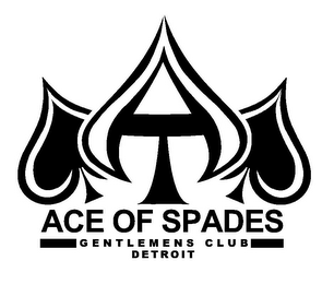 A ACE OF SPADES GENTLEMENS CLUB DETROIT logo