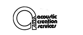 A ACOUSTIC CREATION SERVICES logo