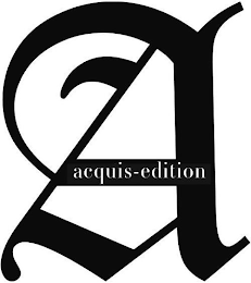 A ACQUIS-EDITION logo