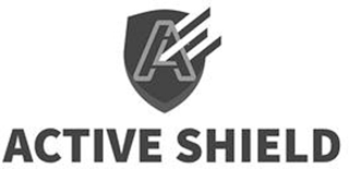 A ACTIVE SHIELD logo