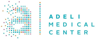 A ADELI MEDICAL CENTER logo