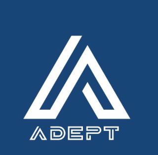 A ADEPT logo