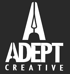 A ADEPT CREATIVE logo