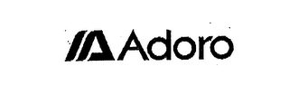 A ADORO logo