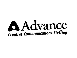 A ADVANCE CREATIVE COMMUNICATIONS STAFFING logo