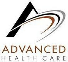 A ADVANCED HEALTH CARE logo