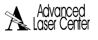 A ADVANCED LASER CENTER logo