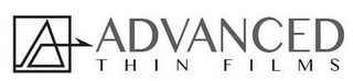 A ADVANCED THIN FILMS logo