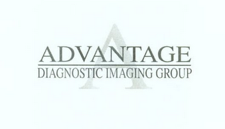 A ADVANTAGE DIAGNOSTIC IMAGING GROUP logo